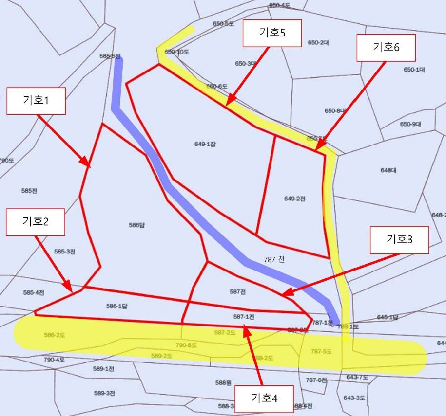 경기도 광주시 남한산성면 엄미리 586 외 5필지 답 경매 사진 11