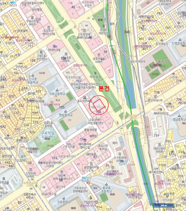 서울 구로구 구로동 106-2, 제17층 제1713호 (구로동, 대림역포스큐) 도시형생활주택 경매 사진 11