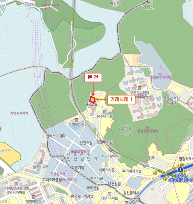 서울 구로구 온수동 86-10, 제101동 제2층 제201호 (온수동, 에코그린빌) 도시형생활주택 경매 사진 9
