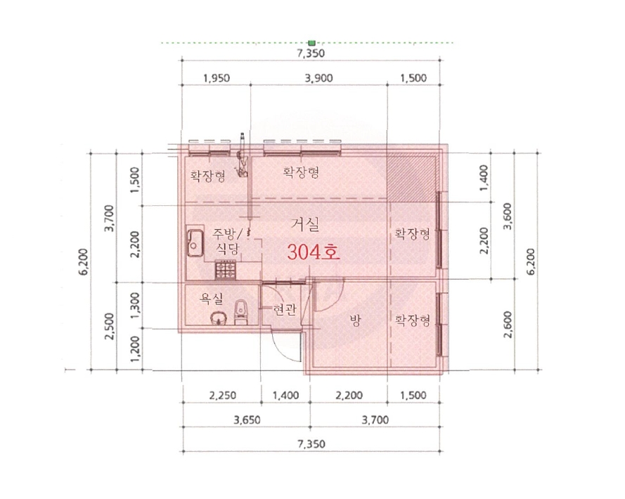서울 서초구 반포동 76-8, 3층304호 (반포동,레이나) 도시형생활주택 경매 사진 12