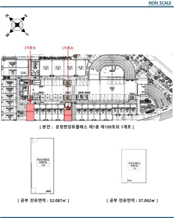 경기 파주시 와동동 1484, 1층109호 (와동동,운정한강듀클래스) 외 1필지 근린상가 경매 사진 10