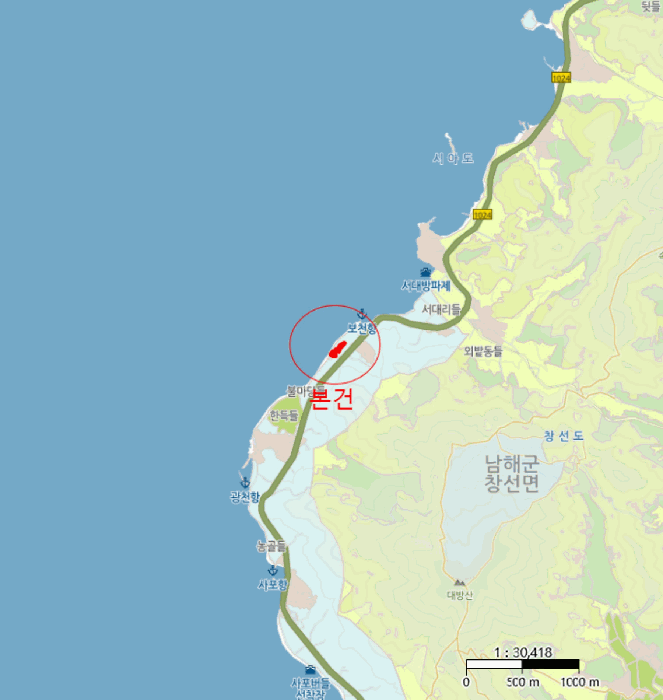 경상남도 남해군 창선면 서대리 1209 외 4필지 다가구주택 경매 사진 30