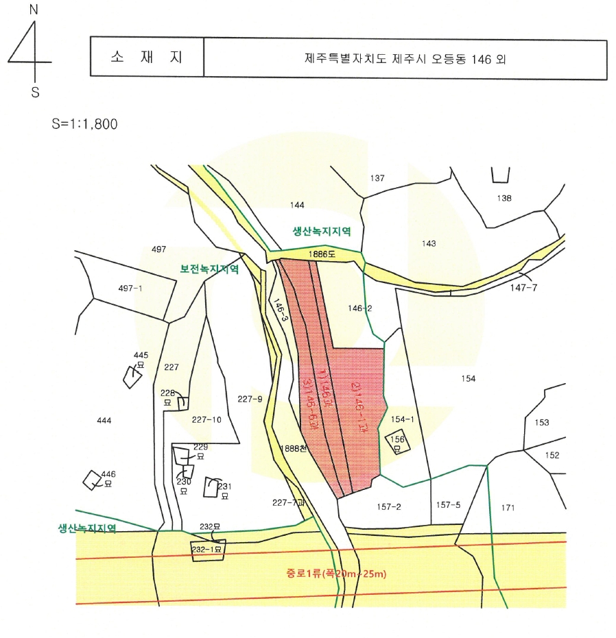제주특별자치도 제주시 오등동 146 외 6필지 과수원 경매 사진 54
