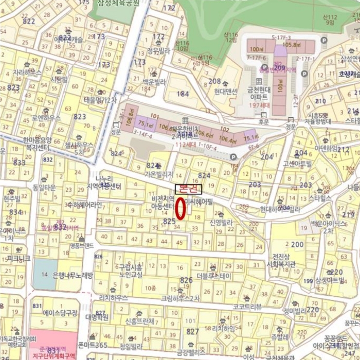 서울 금천구 시흥동 825-15, 제4층 제403호 (시흥동, 다음빌라) 외 1필지 도시형생활주택 경매 사진 13