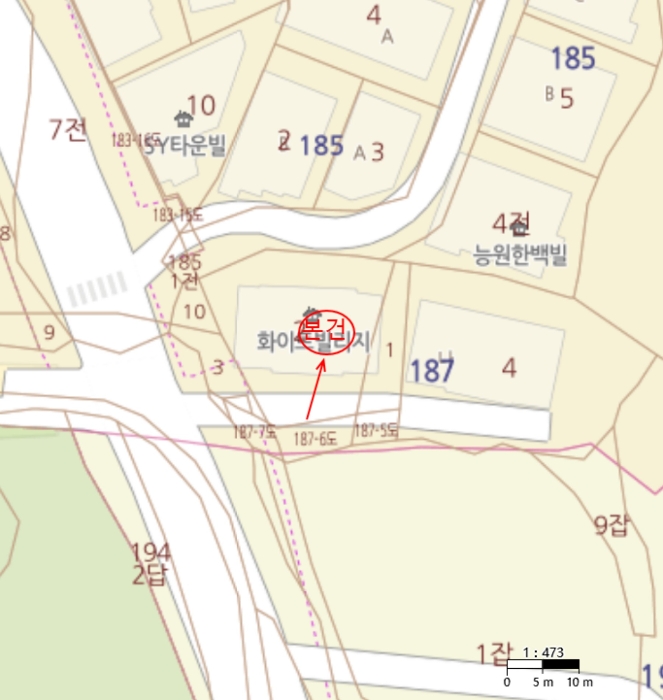 경기도 용인시 처인구 모현읍 능원리 187-1 1층102호 외 2필지 다세대주택 경매 사진 10