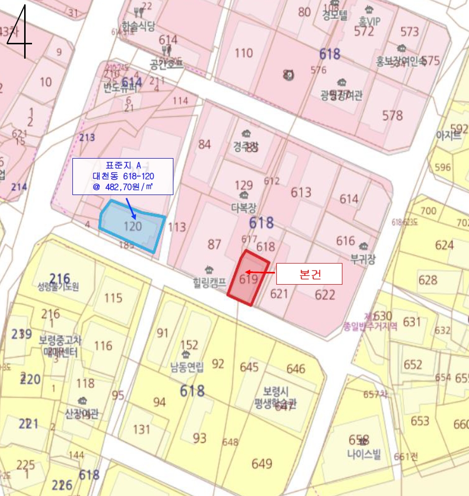 충청남도 보령시 대천동 618-619 근린주택 경매 사진 26