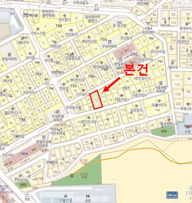 서울 금천구 시흥동 797-17, 제2층 제204호 (시흥동, 금강파크빌) 다세대주택 경매 사진 12