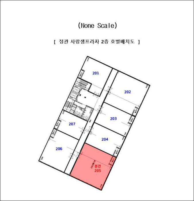 부산 기장군 정관읍 매학리 720-2, 2층205호 (정관 사랑샘프라자) 근린상가 경매 사진 9