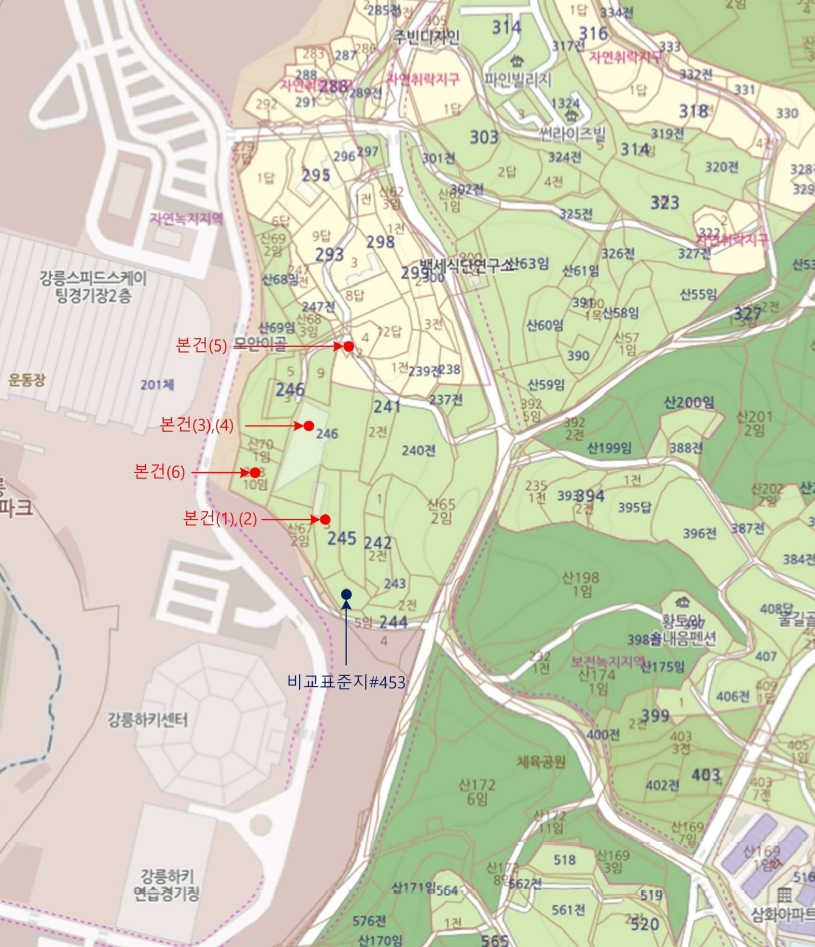 강원특별자치도 강릉시 포남동 245-3 외 3필지 교육연구시설 경매 사진 43
