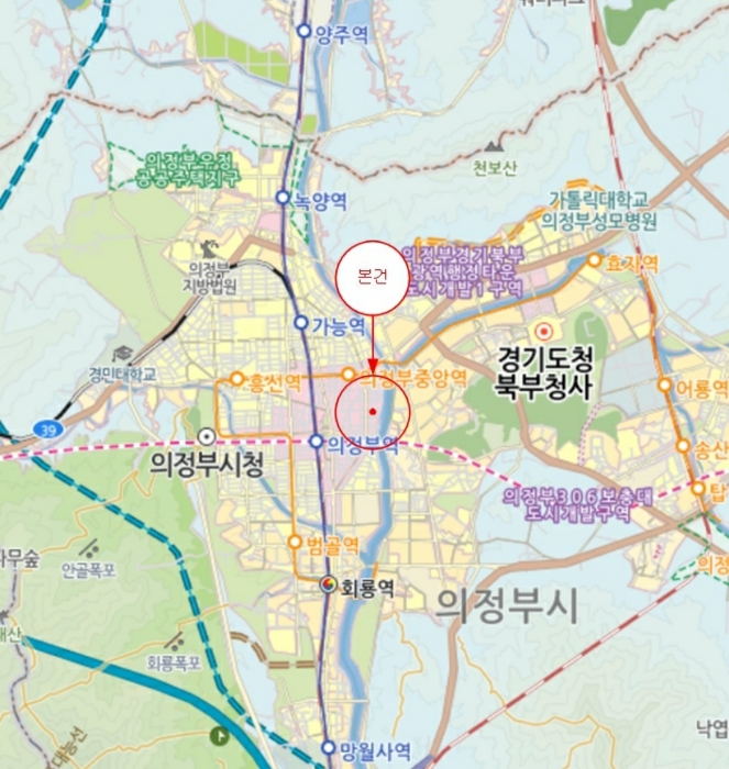 경기 의정부시 의정부동 122-15, 15층1501호 (의정부동,온마루오피스텔) 도시형생활주택 경매 사진 13