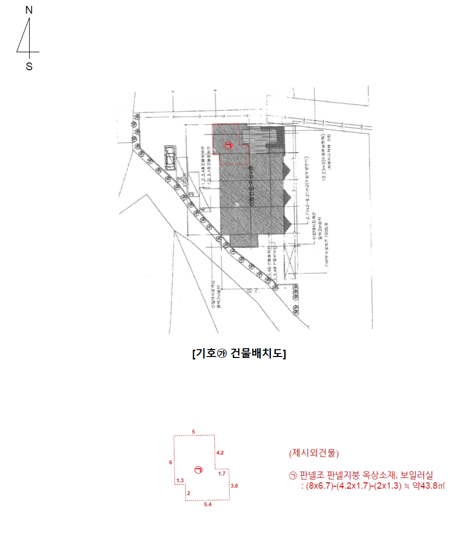 전라남도 화순군 도곡면 원화리 304-2 외 2필지 숙박시설 경매 사진 6