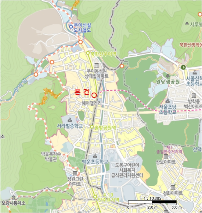 서울 강북구 우이동 41-2, 5층501호 (우이동,무지개그린아트) 다세대주택 경매 사진 10