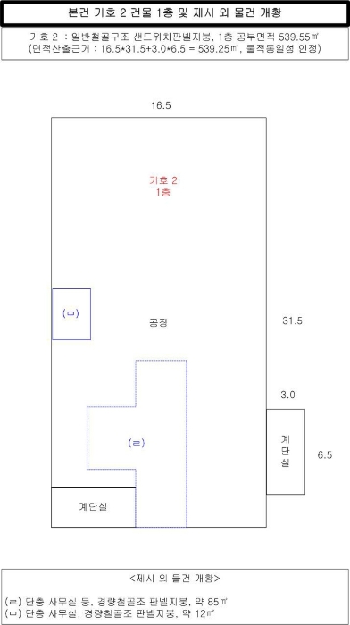 충청남도 아산시 영인면 신봉리 446-28 외 1필지 공장 경매 사진 70