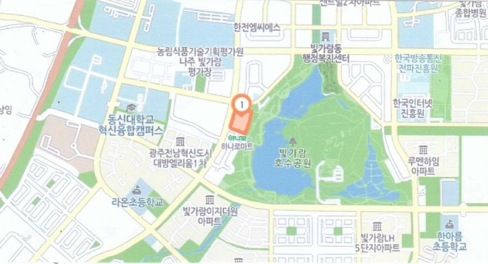 전남 나주시 빛가람동 345, 1층114호 (빛가람동,도원상가빌딩) 근린상가 경매 사진 7