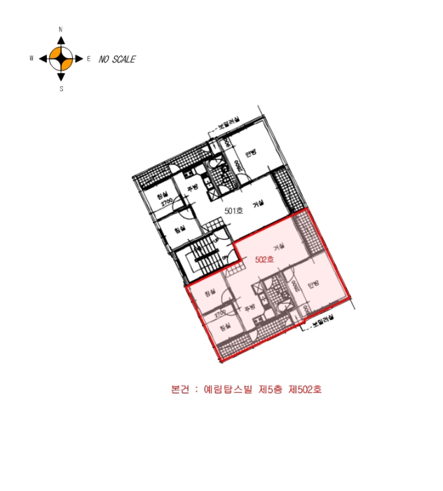 인천 미추홀구 숭의동 185-13, 5층502호 (숭의동,예림탑스빌) 아파트 경매 사진 16