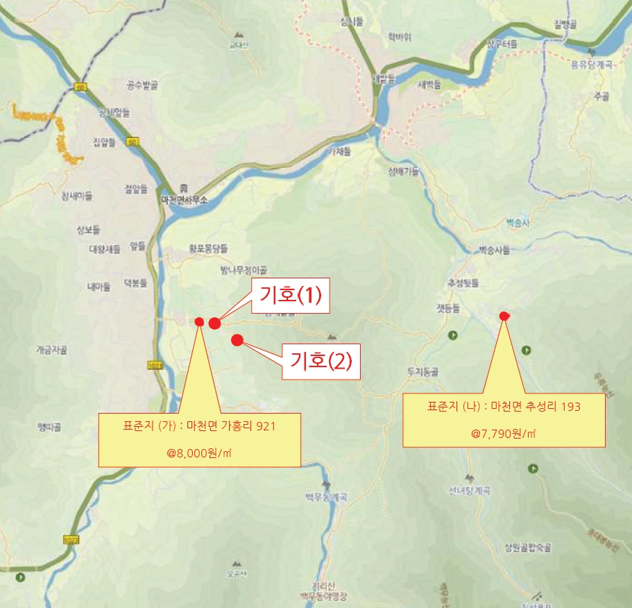 경상남도 함양군 마천면 가흥리 149 외 1필지 전 경매 사진 9