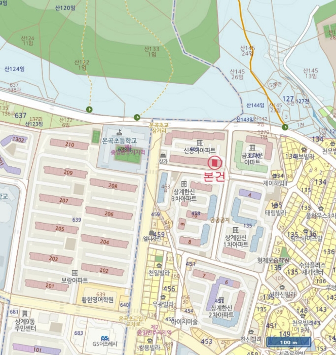 서울 노원구 상계동 463, 102동 2층202호 (상계동,상계신동아아파트) 외 1필지 아파트 경매 사진 10