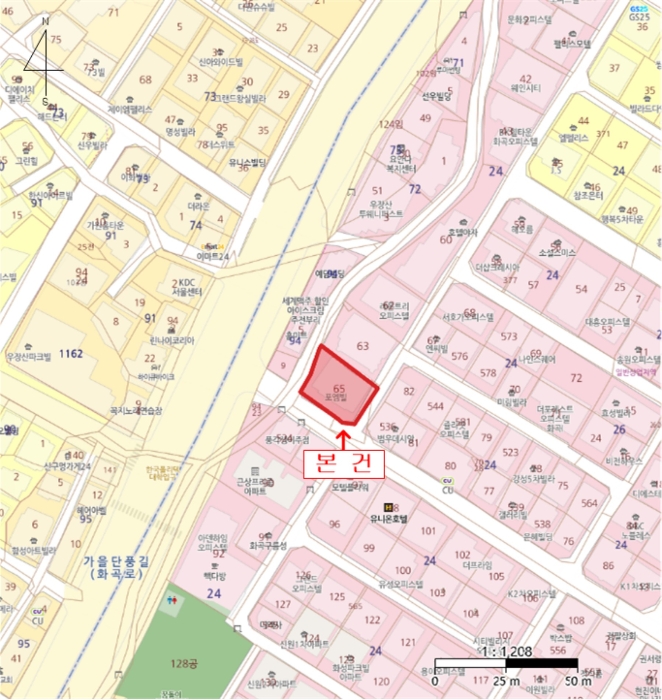 서울 강서구 화곡동 24-65, 제4층 제401호 (화곡동, 포엠빌) 오피스텔(주거) 경매 사진 12