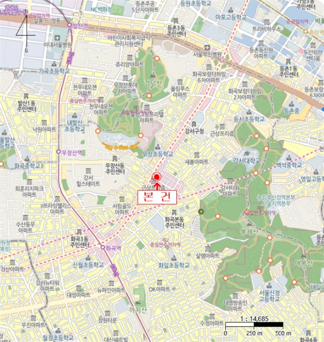 서울 강서구 화곡동 24-65, 제4층 제401호 (화곡동, 포엠빌) 오피스텔(주거) 경매 사진 13