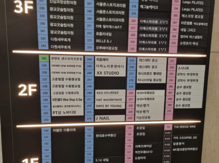 경기 수원시 영통구 이의동 1336, 2층236호 (이의동,힐스테이트 광교중앙역 주건축물제1동) 근린상가 경매 사진 14