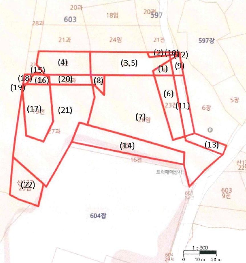 충청북도 진천군 이월면 사곡리 597-8 외 20필지 공장 경매 사진 33