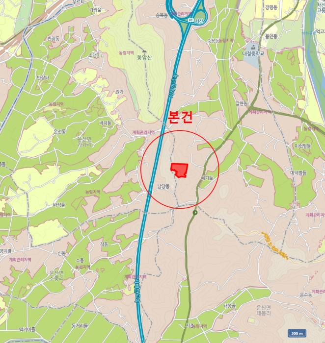 충청남도 서산시 운산면 갈산리 산116 임야 경매 사진 53