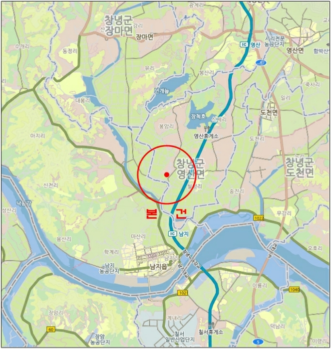 경상남도 창녕군 영산면 월령리 905 대지 경매 사진 25