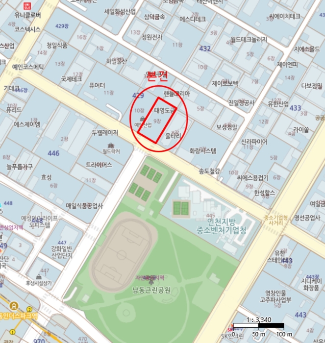 인천 남동구 논현동 429-9, 가동 지층비01호 외 1개호 지식산업센터 경매 사진 44