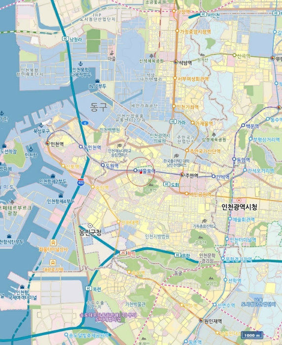 인천 미추홀구 숭의동 1-33, 12층1203호 (숭의동,스카이스테이트) 외 6필지 아파트 경매 사진 13