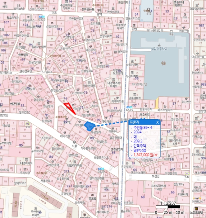 인천 미추홀구 주안동 74-28 상가주택 경매 사진 14