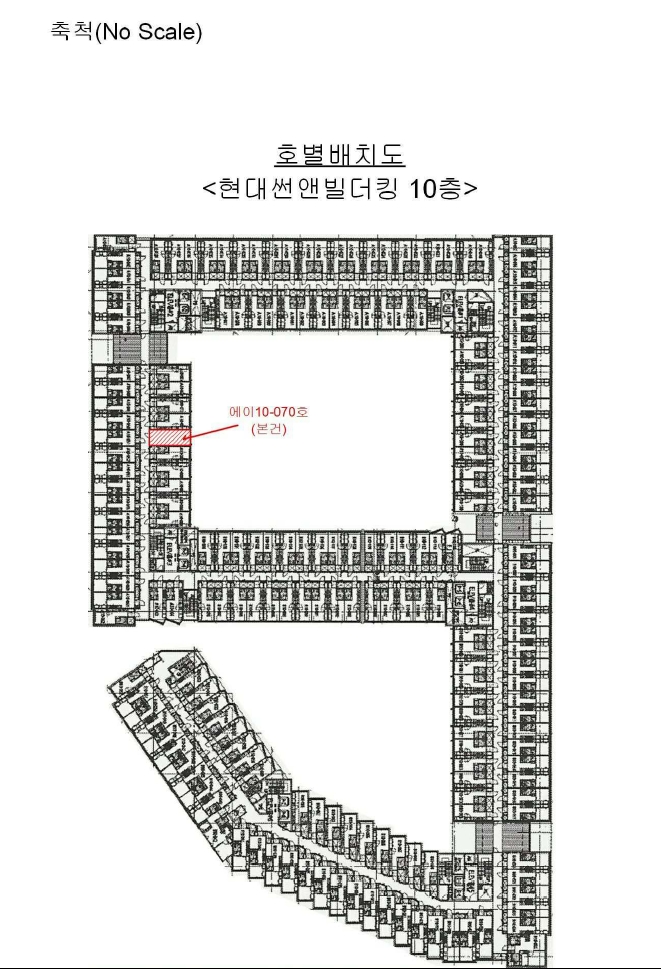 경기 김포시 구래동 6871-53, 10층에이10-070호 (구래동,현대썬앤빌더킹) 오피스텔(주거) 경매 사진 12