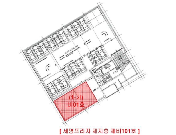 전남 목포시 옥암동 1235-1, 지층 비01호 (옥암동,세명프라자) 근린상가 경매 사진 10