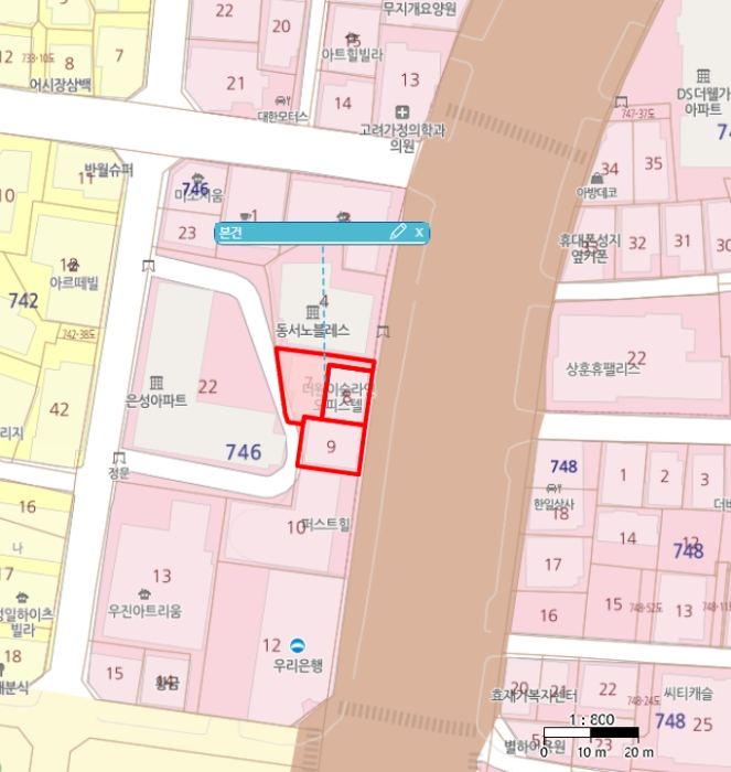 경기 군포시 당동 746-7, 9층904호 (당동,더원이숲라인) 외 2필지 오피스텔(주거) 경매 사진 13