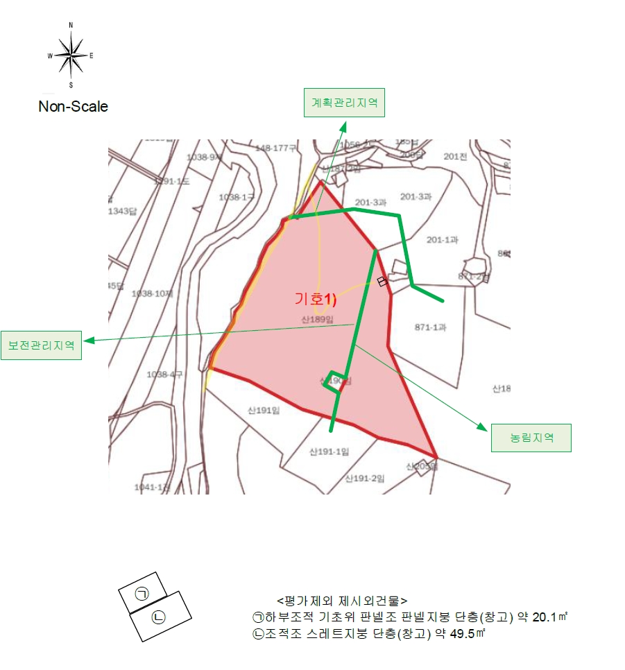 경상남도 창원시 의창구 북면 마산리 산189 임야 경매 사진 14
