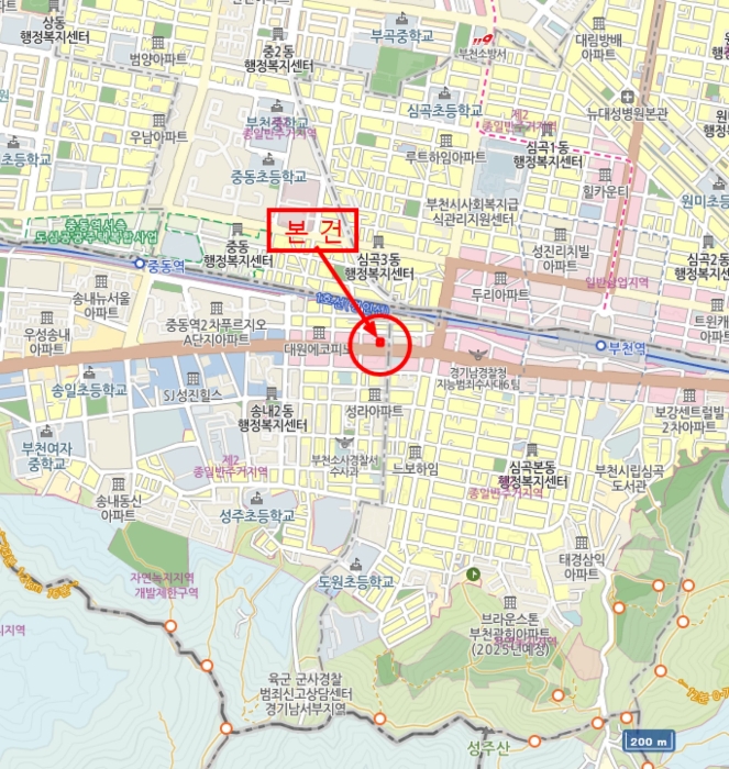 경기 부천시 소사구 송내동 572-8, 14층1403호 (송내동,에이치.비엘림캐슬) 오피스텔(주거) 경매 사진 10