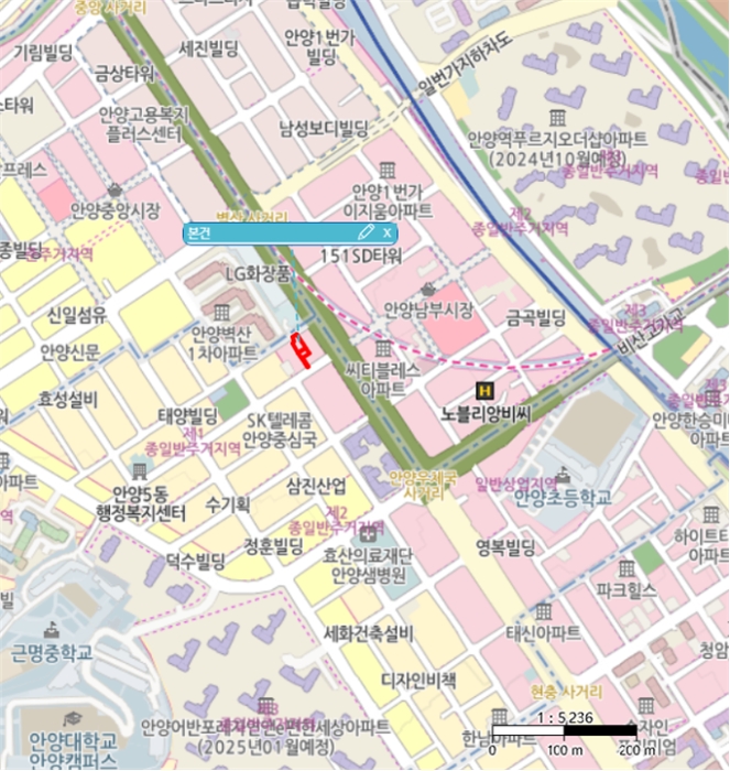 경기 안양시 만안구 안양동 627-64, 6층605호 (안양동,세르누비앙3차) 외 1필지 도시형생활주택 경매 사진 11