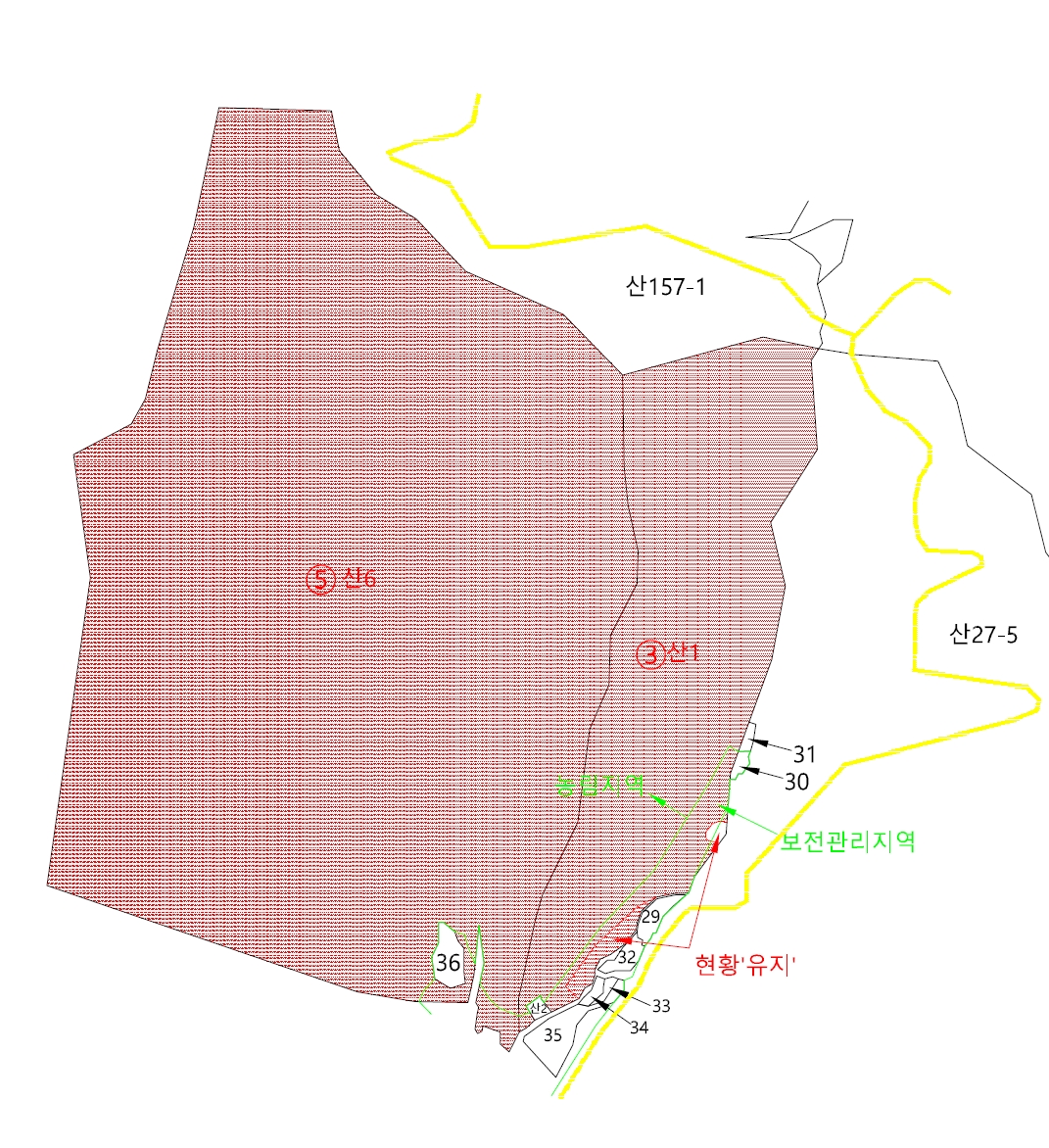 경상북도 의성군 점곡면 사촌리 산7 외 5필지 임야 경매 사진 4