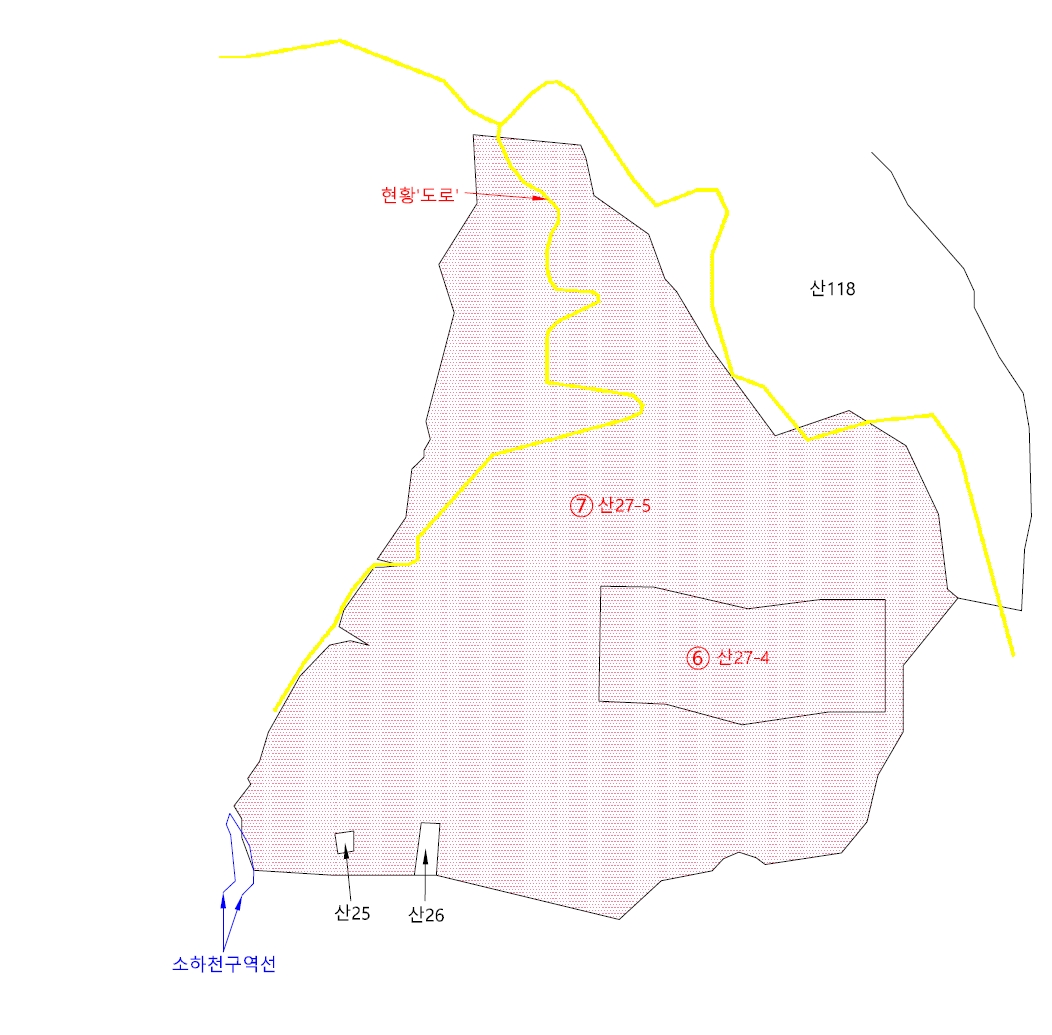 경상북도 의성군 점곡면 사촌리 산7 외 5필지 임야 경매 사진 5