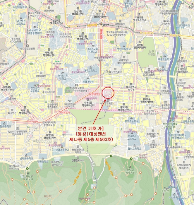 대구 남구 봉덕동 985-17, 나동 5층503호 아파트 경매 사진 8