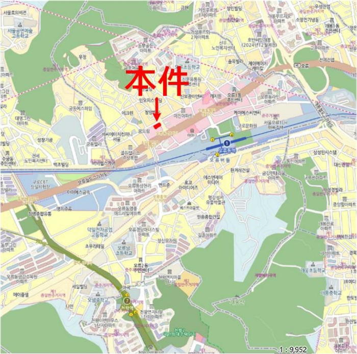 서울 구로구 오류동 6-63, 제4층 제404호 (오류동, 루체비스타) 외 1필지 오피스텔(주거) 경매 사진 12