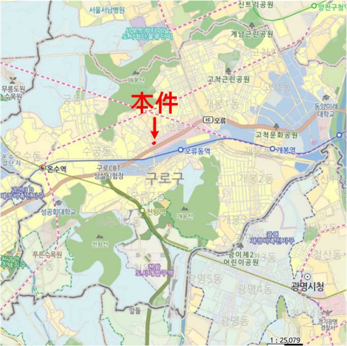 서울 구로구 오류동 6-63, 제4층 제404호 (오류동, 루체비스타) 외 1필지 오피스텔(주거) 경매 사진 13