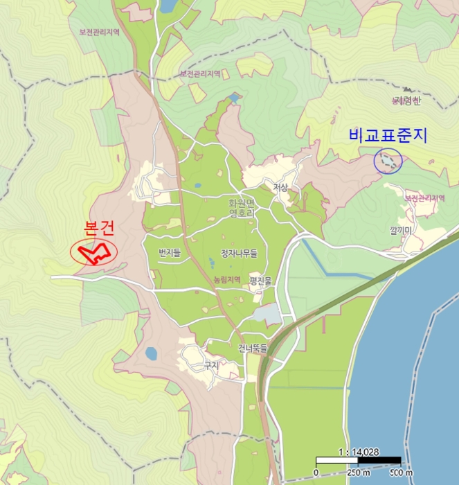 전라남도 해남군 화원면 영호리 산146-1 임야 경매 사진 16