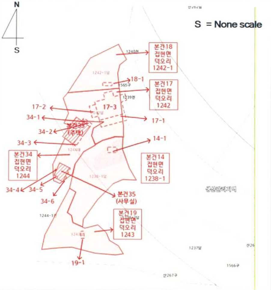 경상남도 진주시 집현면 덕오리 1235 외 20필지 단독주택 경매 사진 33