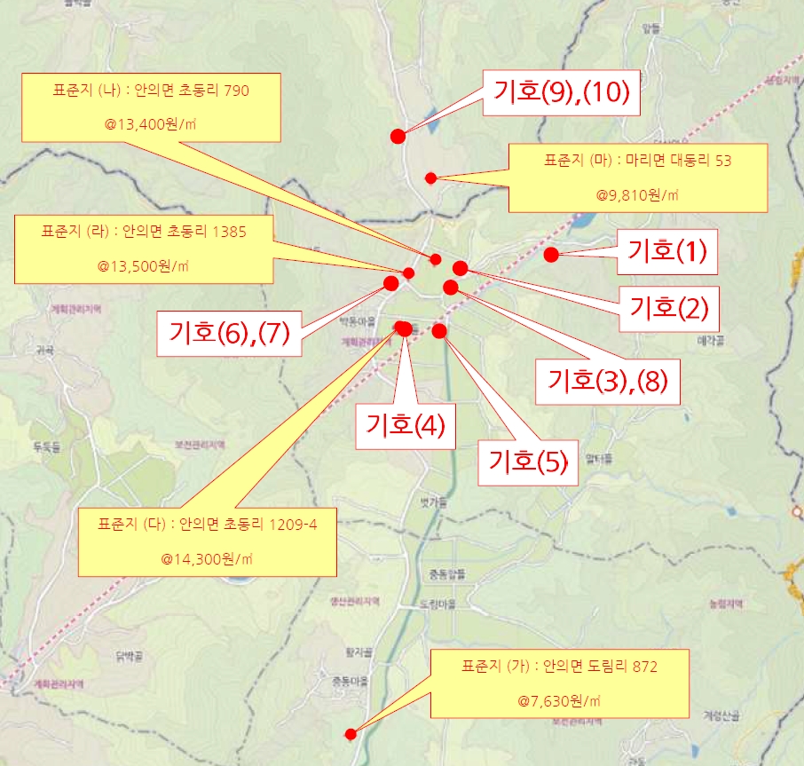 경상남도 함양군 안의면 초동리 699 외 9필지 전 경매 사진 29