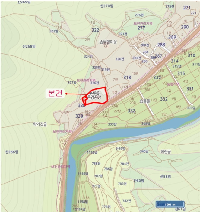 경상북도 문경시 동로면 간송리 328-1 외 1필지 공장 경매 사진 34