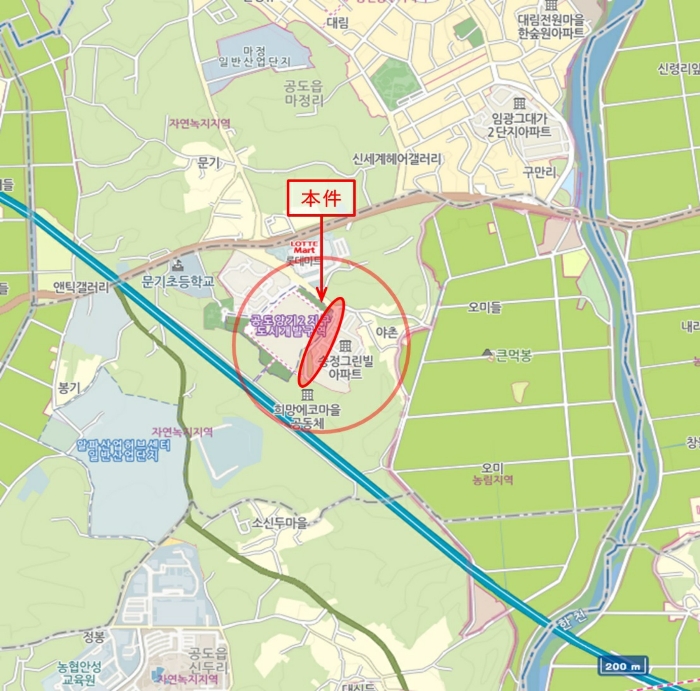경기도 안성시 공도읍 양기리 352-4 외 5필지 도로 경매 사진 21