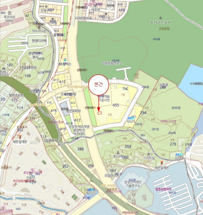 경기 용인시 기흥구 농서동 455, 1층엘107호 (농서동,프리미엄원희캐슬기흥서천) 외 1개호 외 2필지 근린상가 경매 사진 19