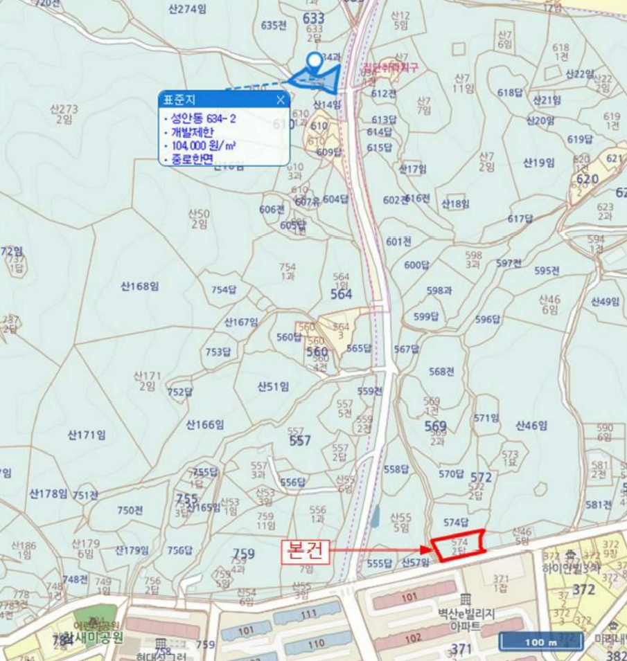 울산광역시 중구 성안동 574-2 답 경매 사진 18