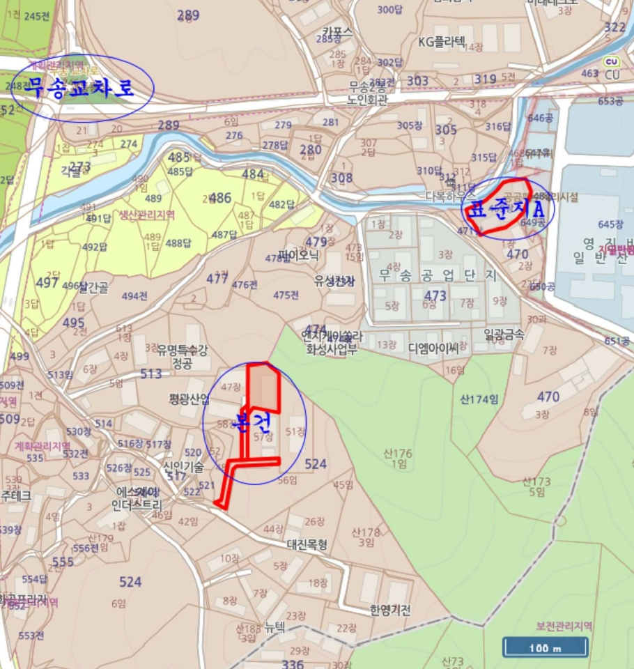 경기도 화성시 남양읍 무송리 524-25 외 2필지 공장 경매 사진 19