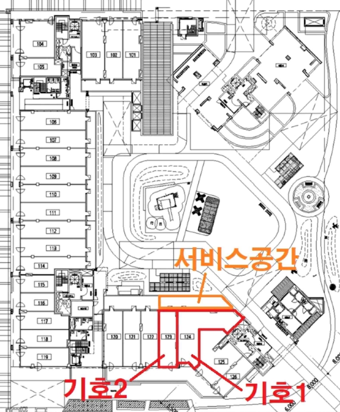 경기 성남시 수정구 창곡동 529, 상가동 1층124호 (창곡동,위례아트리버푸르지오2단지) 외 1개호 근린상가 경매 사진 11
